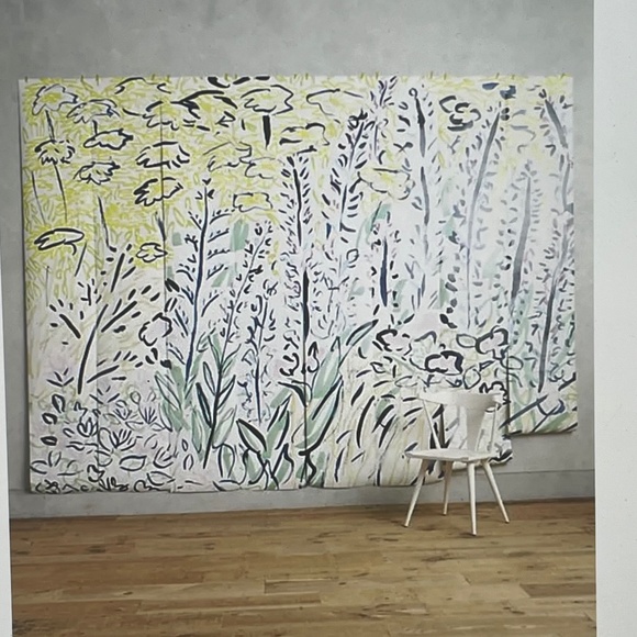 Anthropologie Petaled Meadow Wallpaper Mural